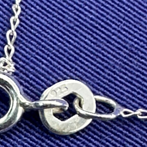 Sterling Chain 1955 Sixpence Coin Pendant Necklace - Picture 9 of 13